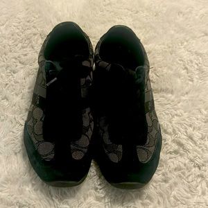 Black coach shoes